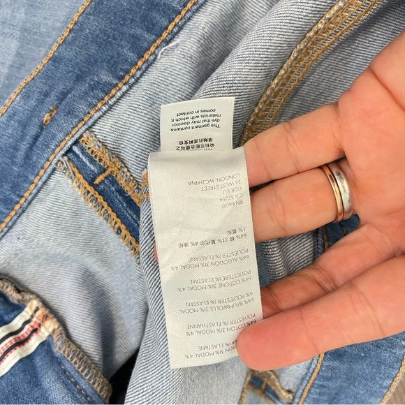 Anthropologie Pilcro Ultra High-Rise Seamed Slim Boyfriend Jeans Size 27 - Picture 14 of 16